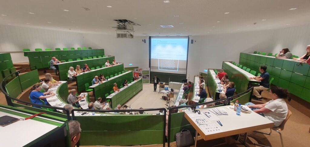 Blick in den Hörsaal in Ulm